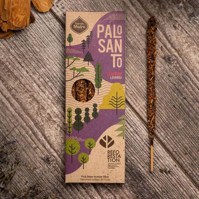 Inciensos x4 - Lavanda y Palo Santo