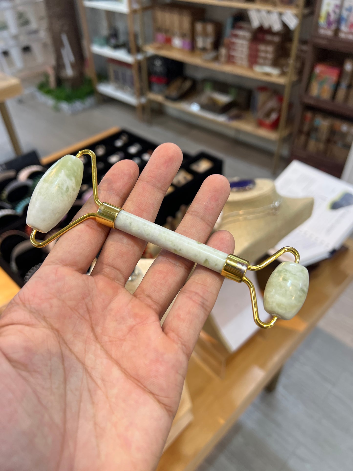 Rodillo facial de Jade