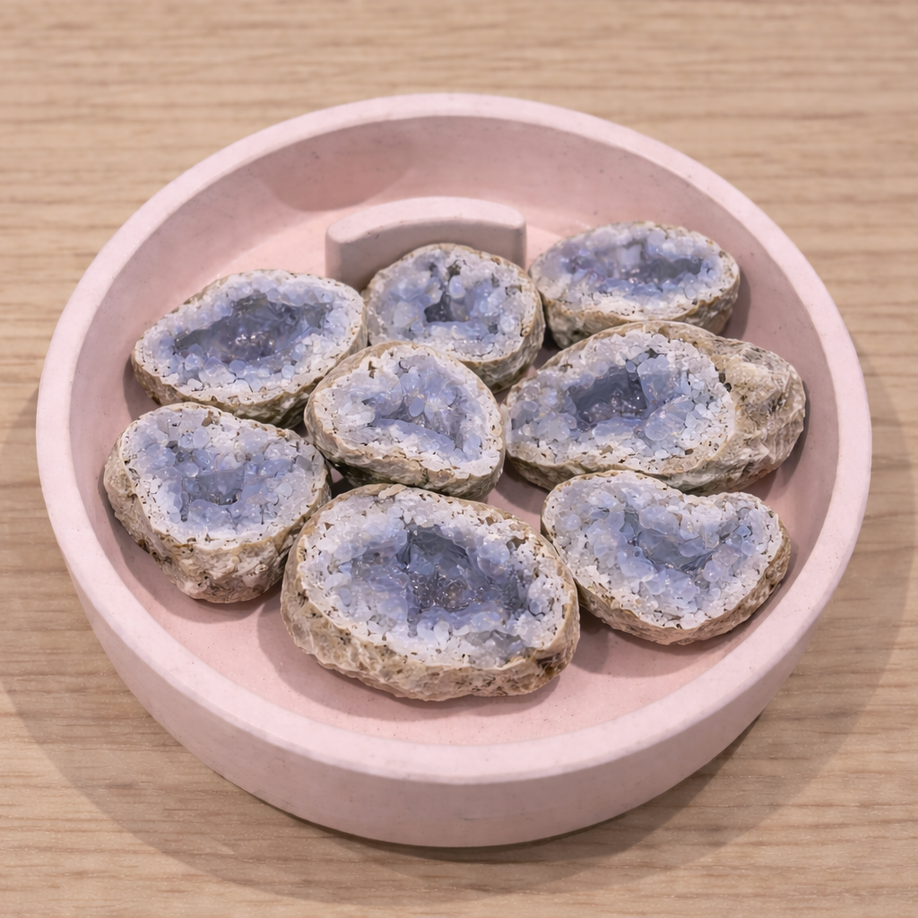 Roca Geoda Calcedonia