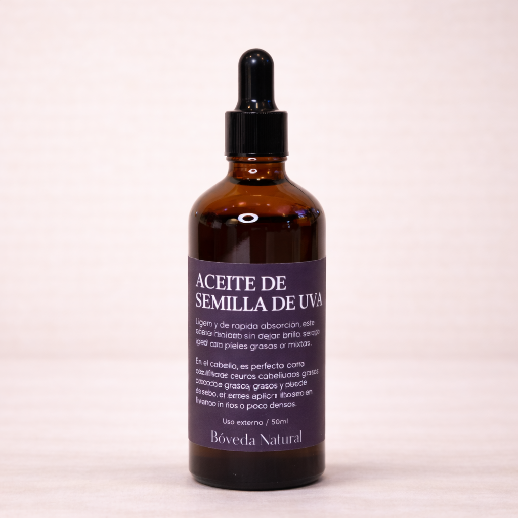 Aceite de Semilla de Uva – Antioxidante Ligero 50ml/100ml