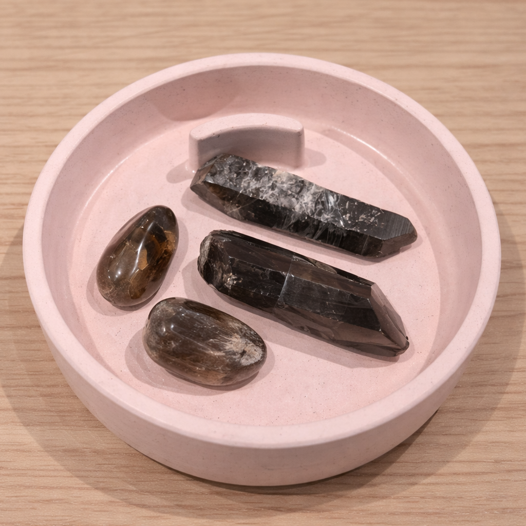 Cuarzo Ahumado Rustico - Enraizamiento