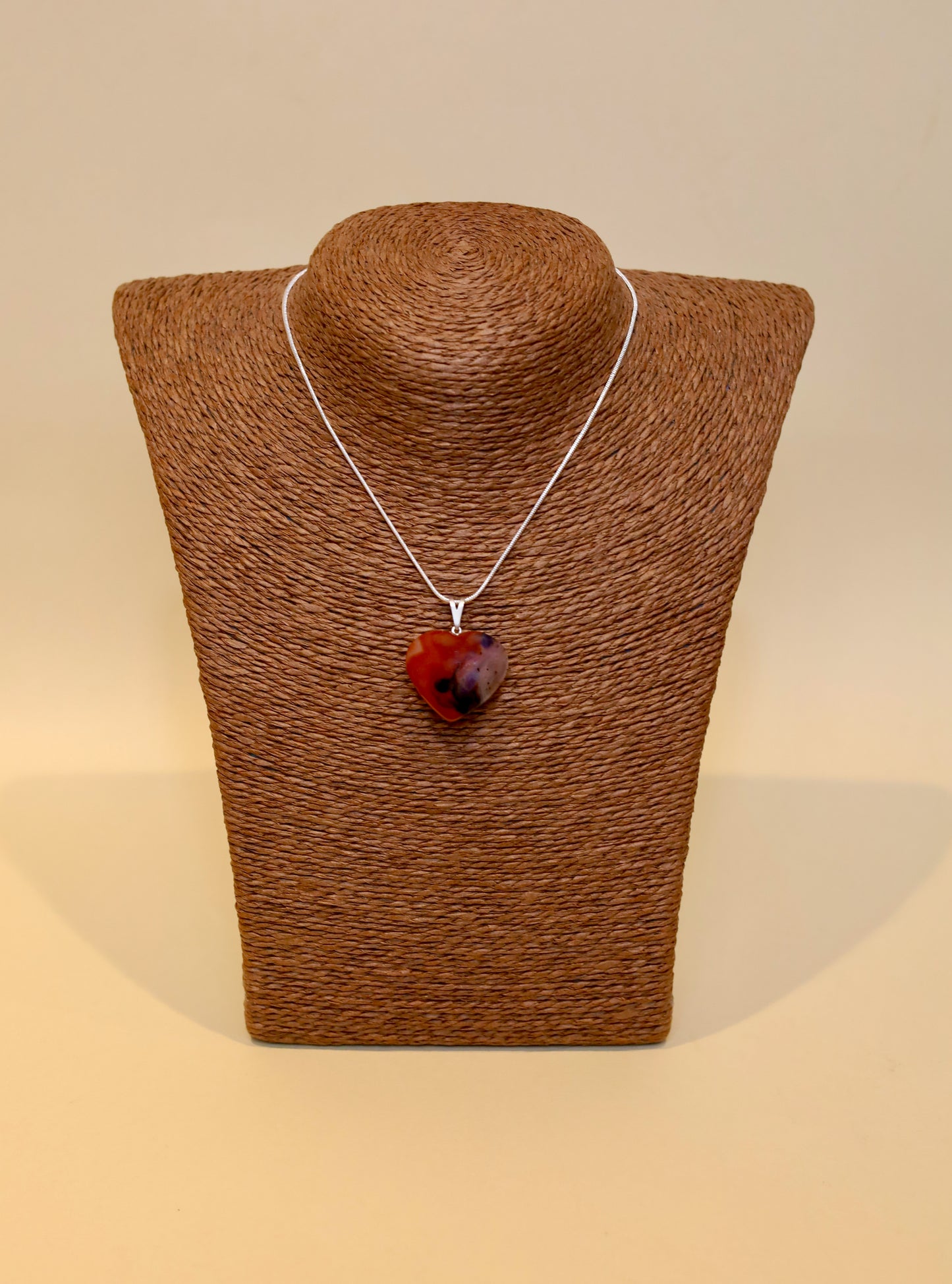 Corazón Mediano Ágata - Confianza - Dije