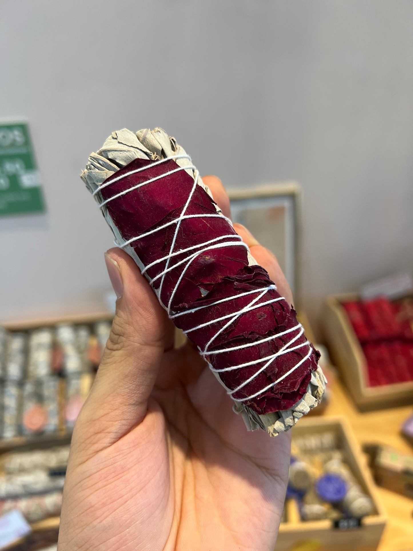 Salvia con Rosas