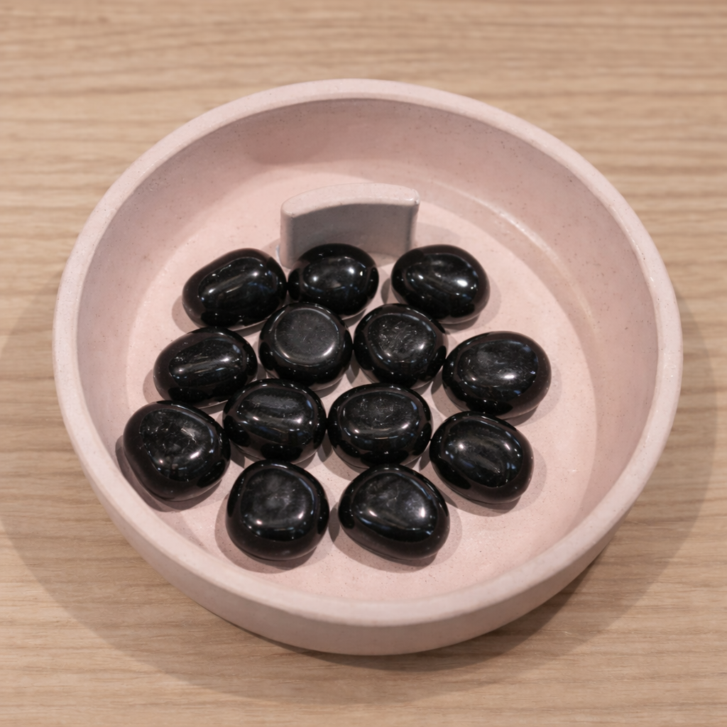Turmalina Negra Pulida - Protección