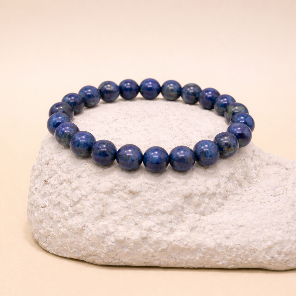 HAKUHODO Lapis Lazuli Set H6483 7本セット Pulsera de Lapizlázuli 8mm – Bóveda Natural Panamá