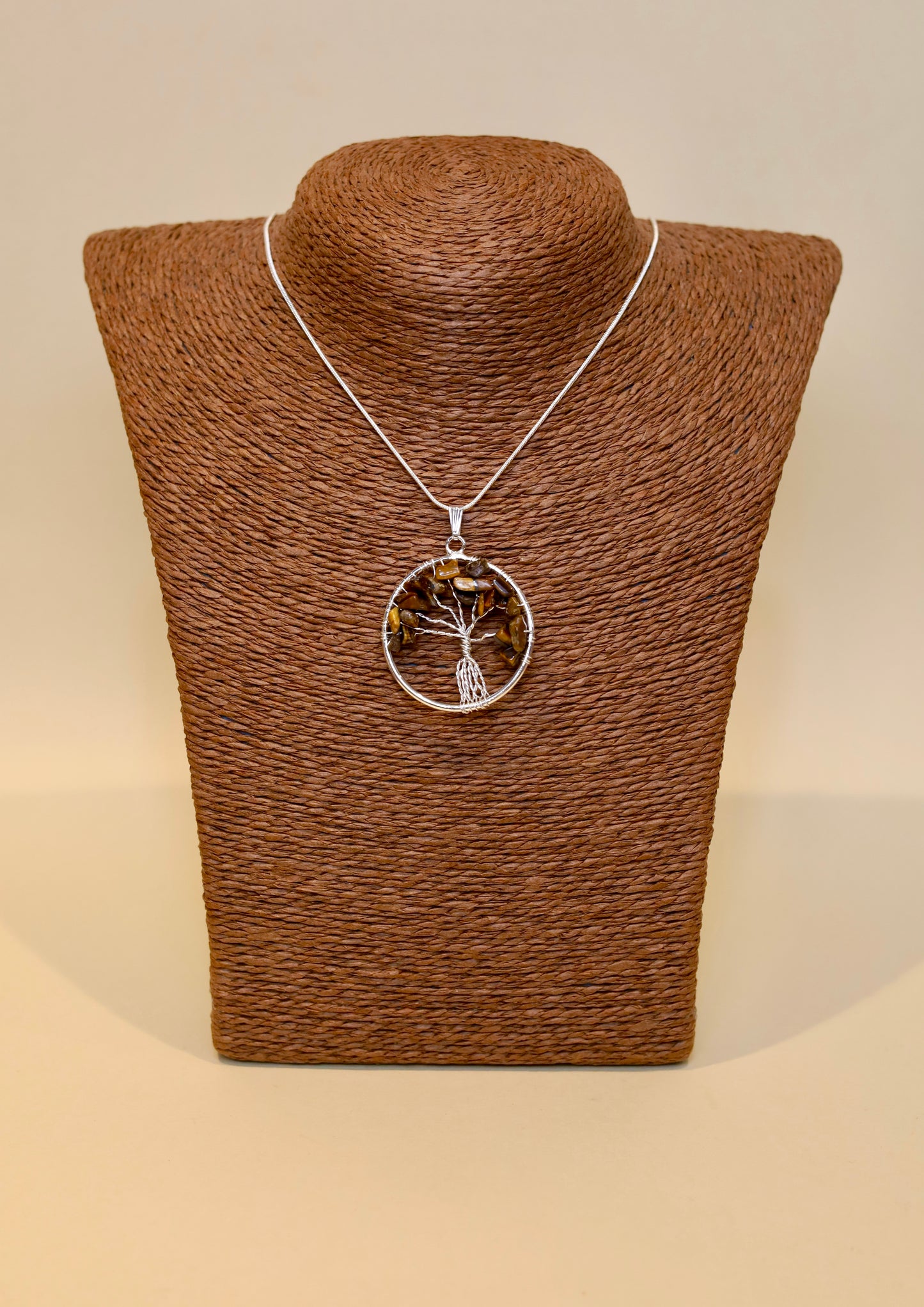 Árbol de la Vida - Ojo de Tigre - Dije