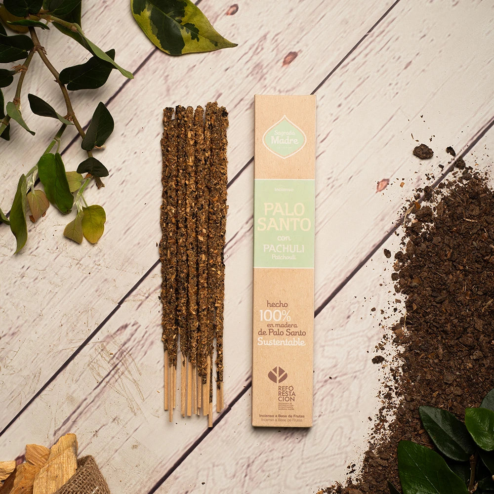 Incienso Palo Santo con Pachuli