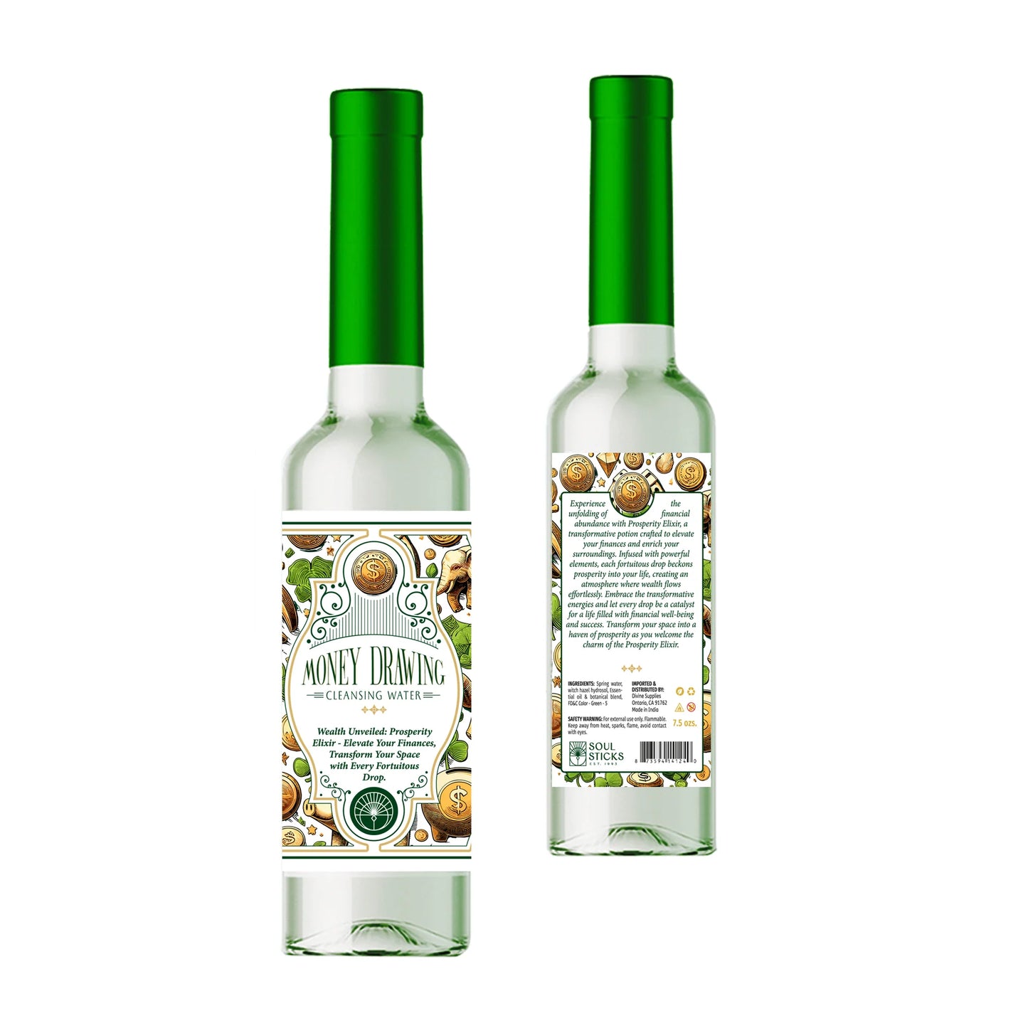 Agua Energética Money Drawing 220ml