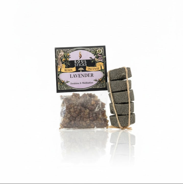 Kit de Carbón Neutro con Resina de Lavanda