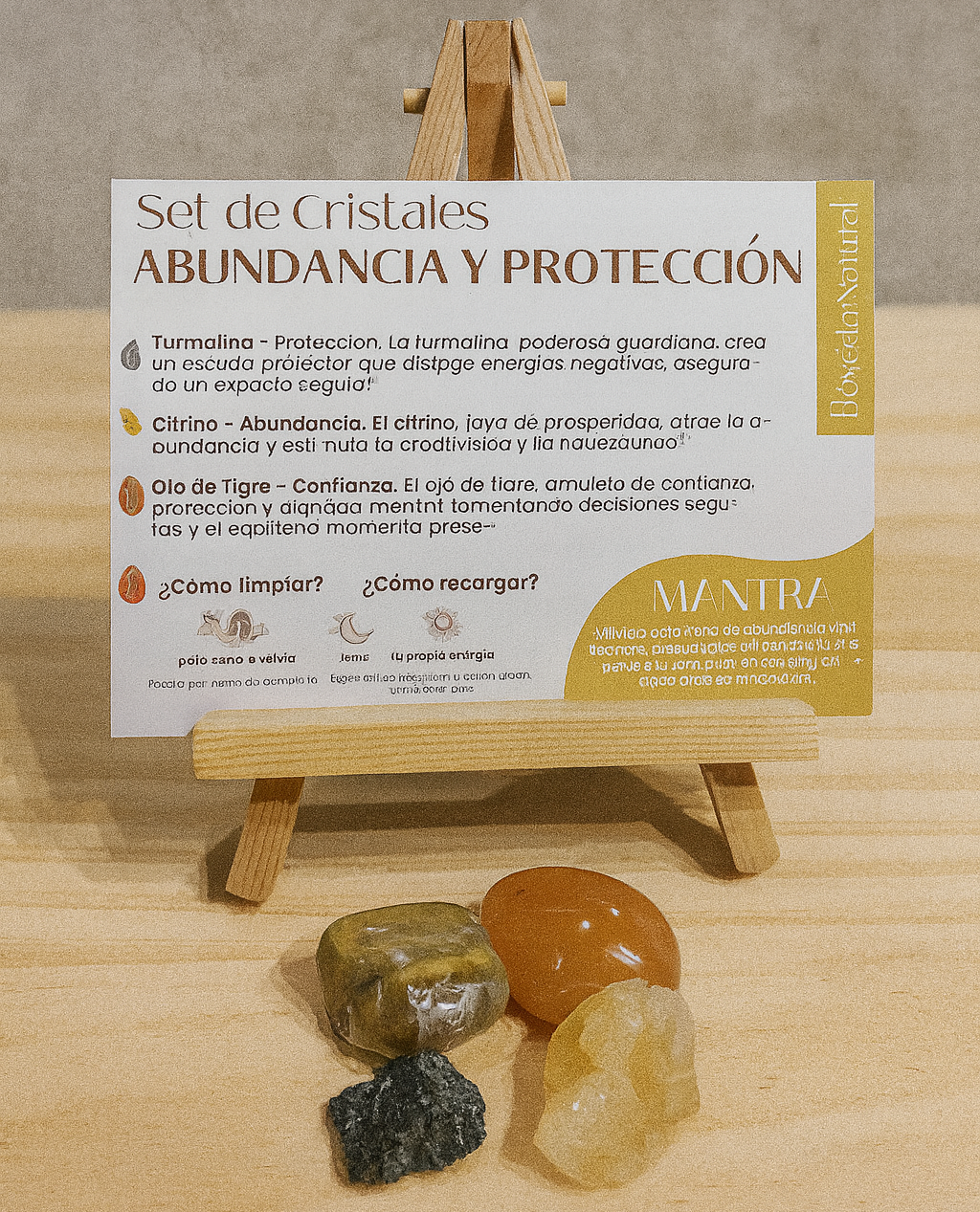 Set de Cristales - Abundancia y Protección