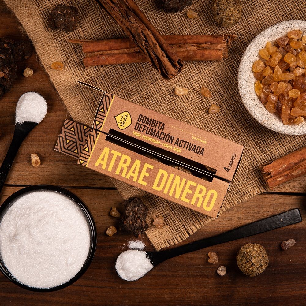 Bombita de Defumación Atrae Dinero (Sagrada Madre)