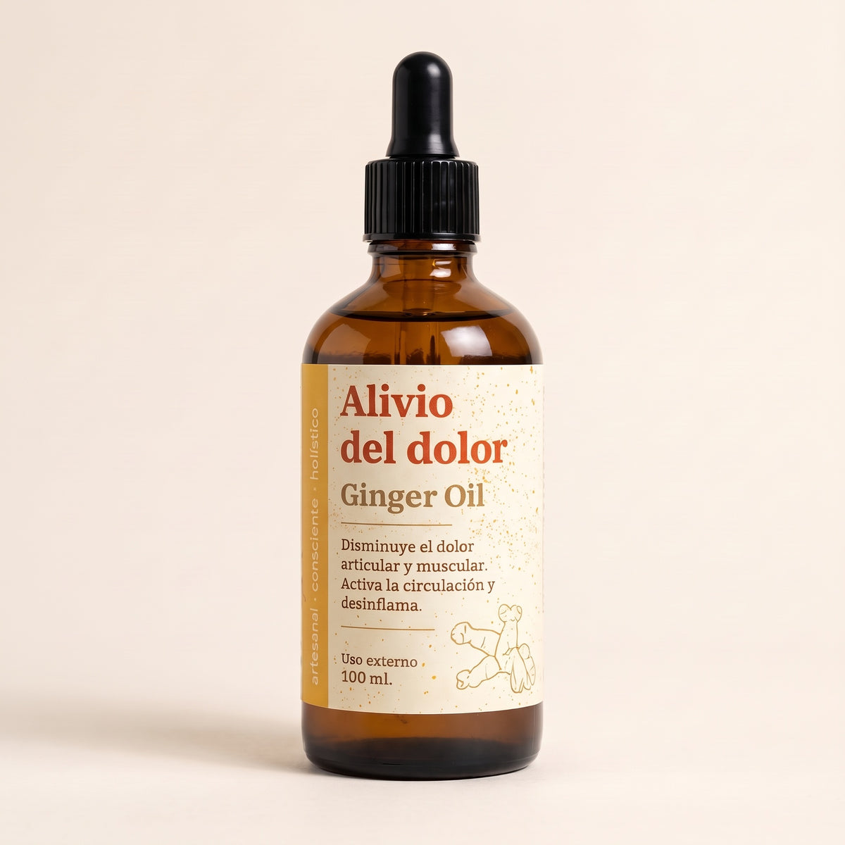 Aceite de Jengibre– Alivio Muscular & Articular 100ml