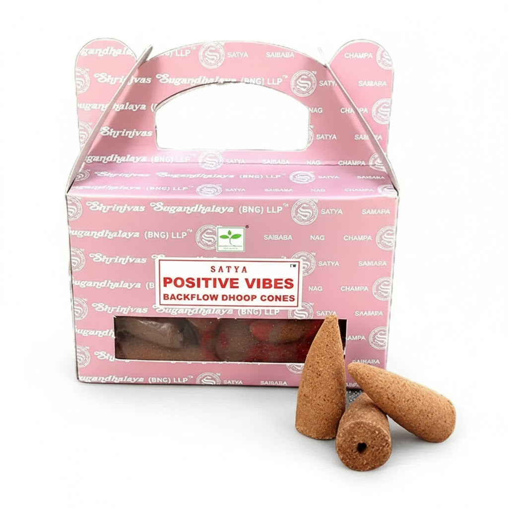 Conos de Incienso para Fuentes Positive vibes