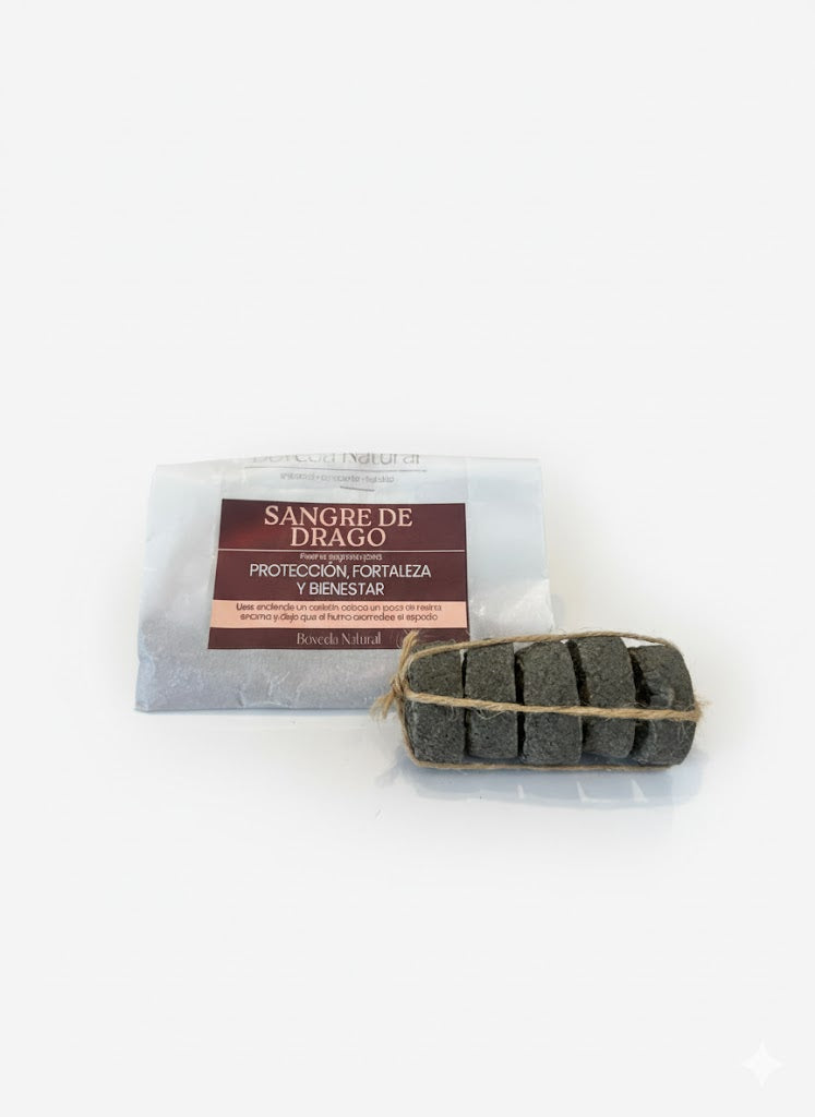 Kit de Carbón Neutro con Resina de Sangre de Dragón
