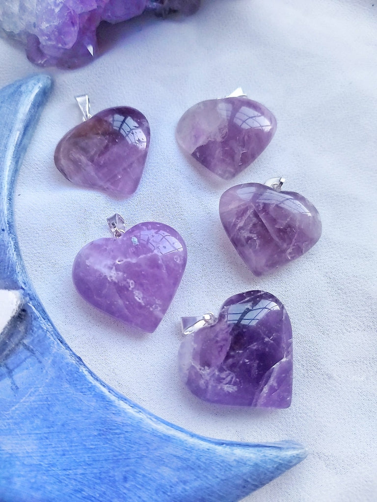 Dije Corazón Amatista
