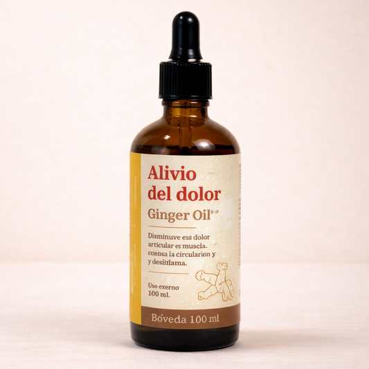 Aceite de Jengibre– Alivio Muscular & Articular 100ml