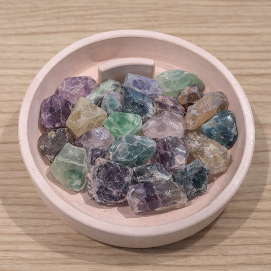 Fluorita Rustica - Enfoque