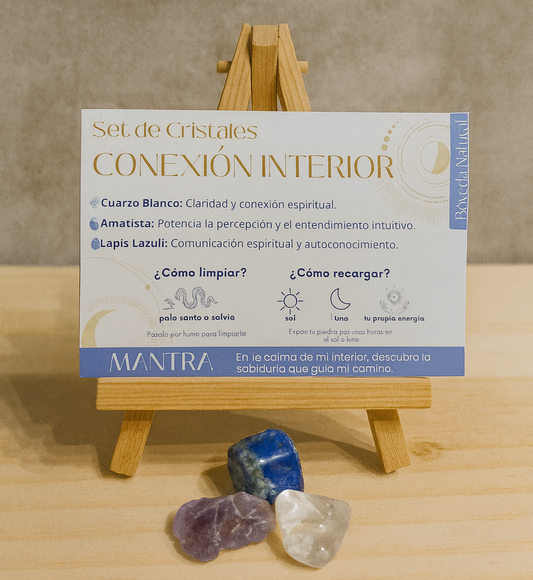 Set de Cristales - Conexión Interior