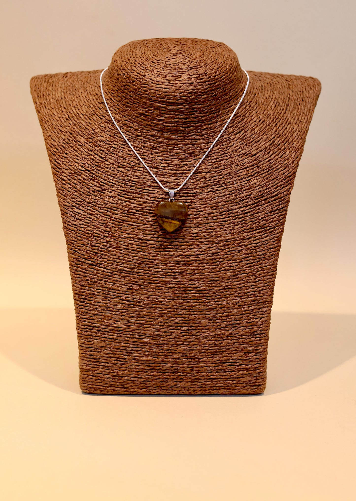 Corazón Pequeño Ojo de Tigre - Éxito - Dije