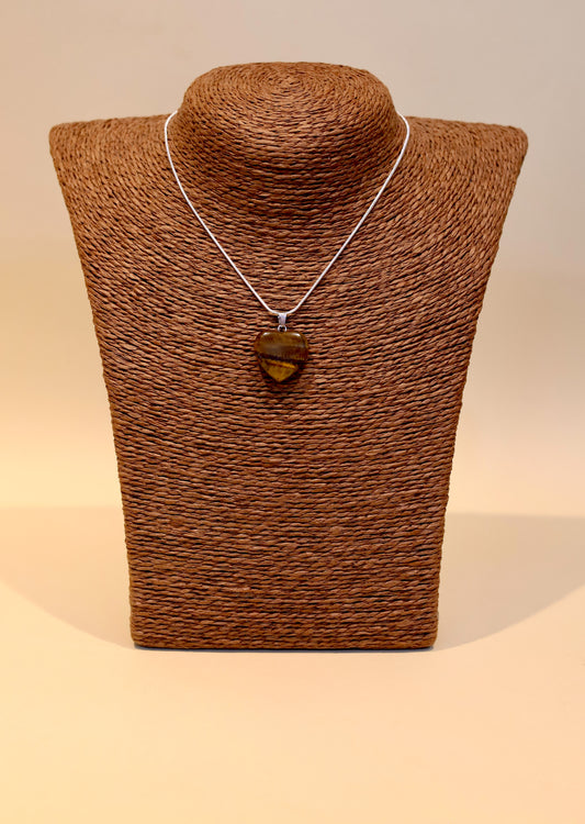 Corazón Pequeño Ojo de Tigre - Éxito - Dije