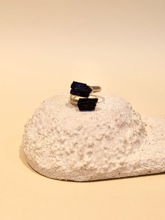 Anillo de Turmalina Negra Ajustable