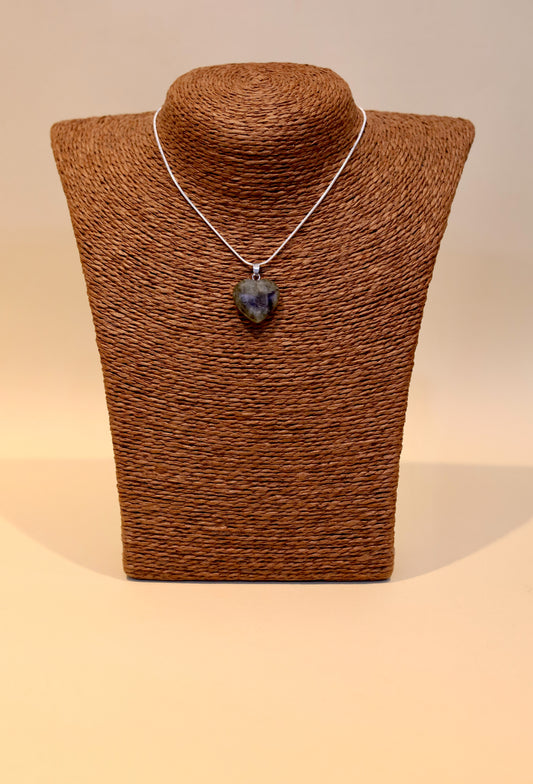 Corazón Pequeño Labradorita - Intuición - Dije