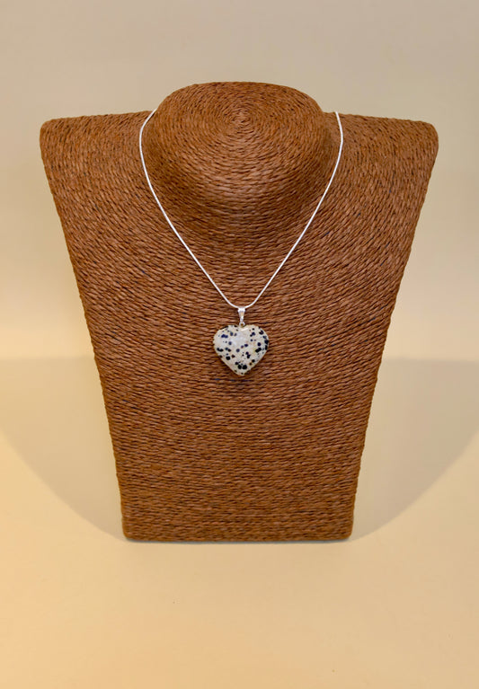 Corazón Mediano Dálmata - Enraizamiento - Dije