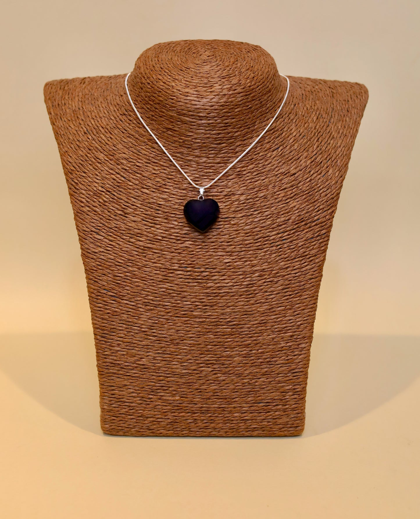 Corazón Pequeño Obsidiana - Protección - Dije