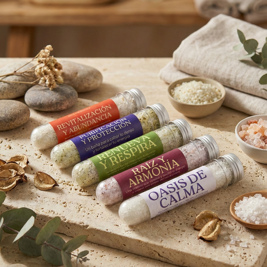 Tubito de Sales de Baño Intencionadas