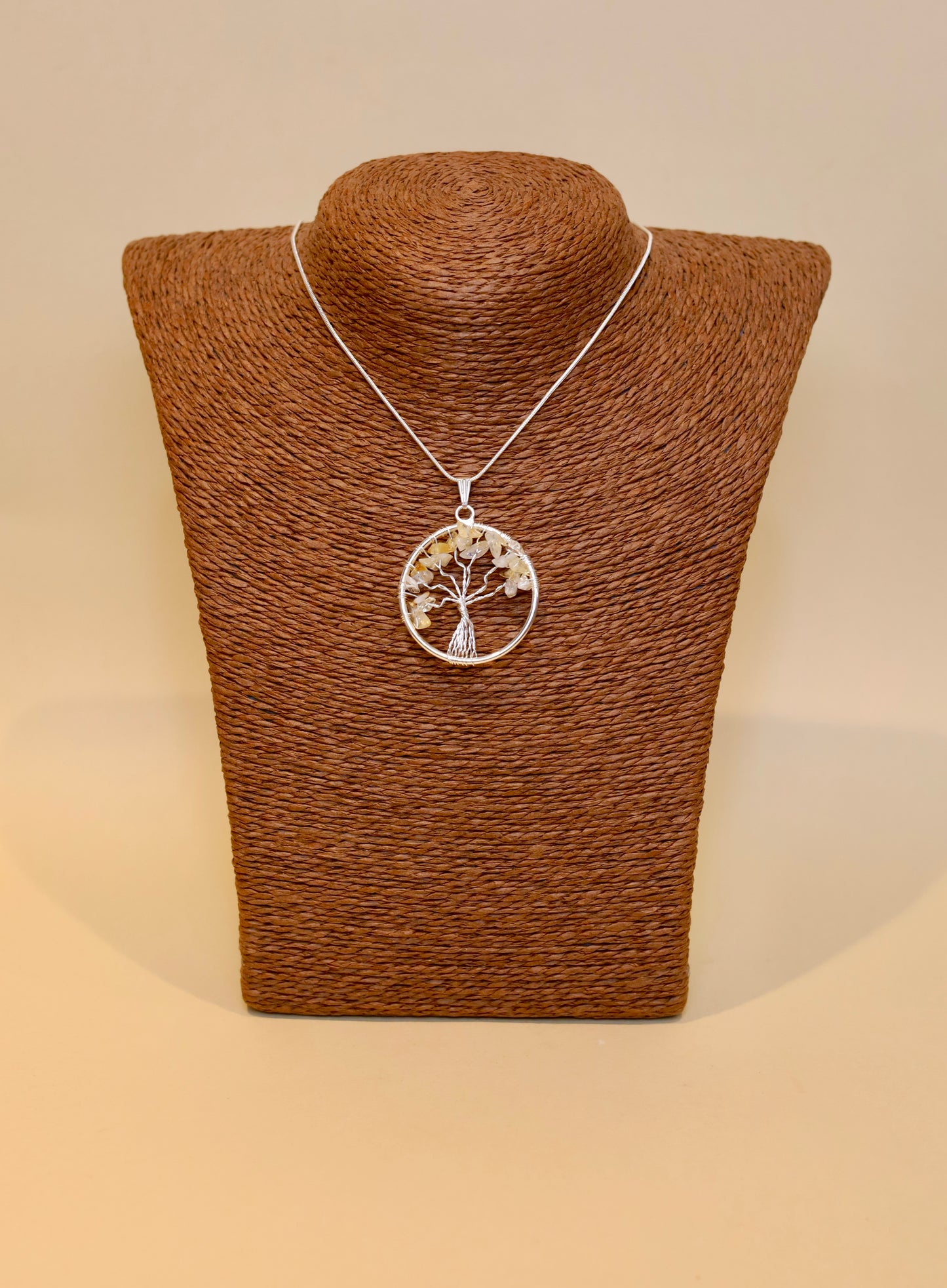 Árbol de la Vida - Citrino - Dije