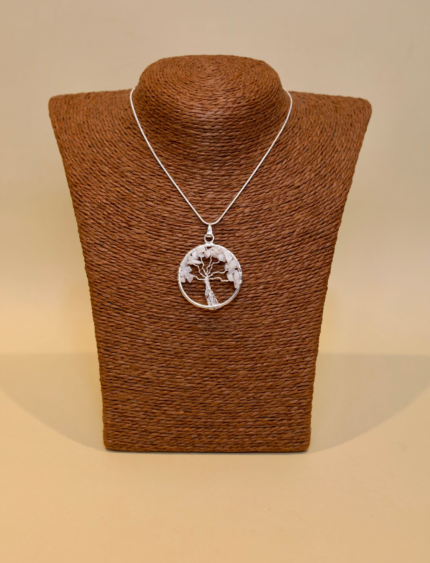 Árbol de la Vida - Piedra de la Luna - Dije