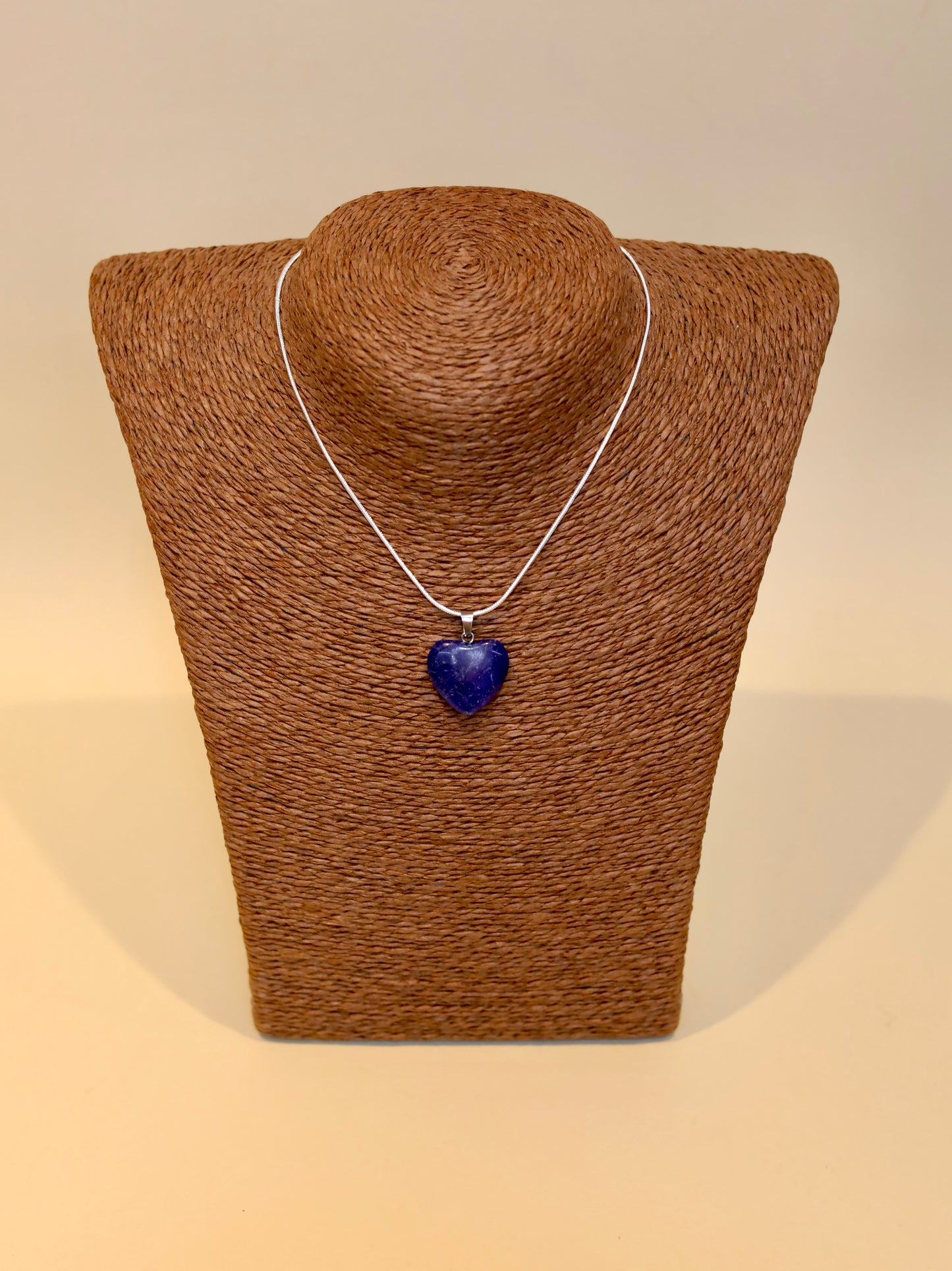 Corazón Pequeño Lapizlázuli - Sabiduría - Dije