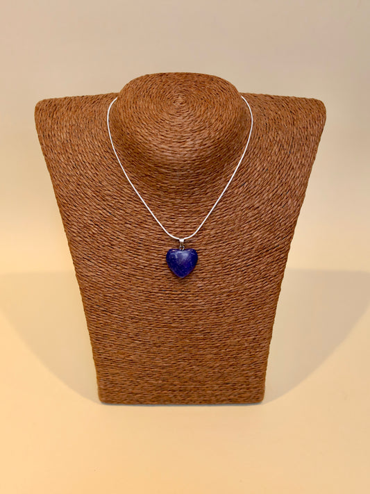 Corazón Pequeño Lapizlázuli - Sabiduría - Dije