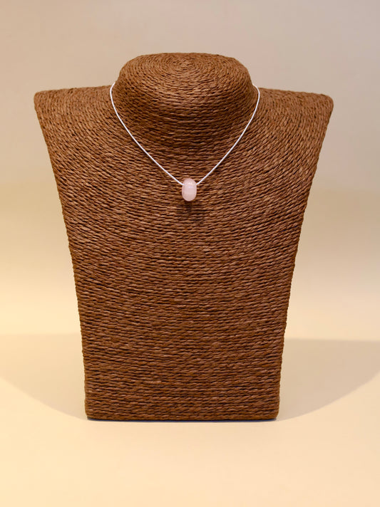 Dije Bolita - Cuarzo Rosa - Amor