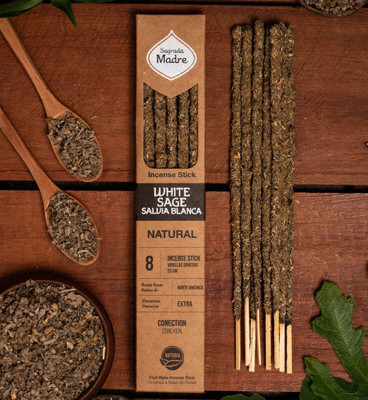 Incienso Natural - Salvia Blanca