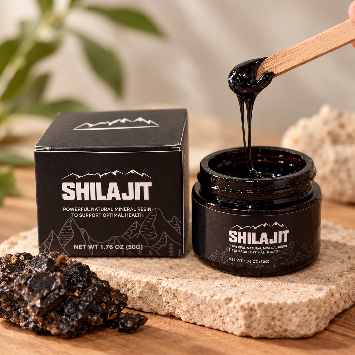 Shilajit – Resina Mineral Natural | 50 g