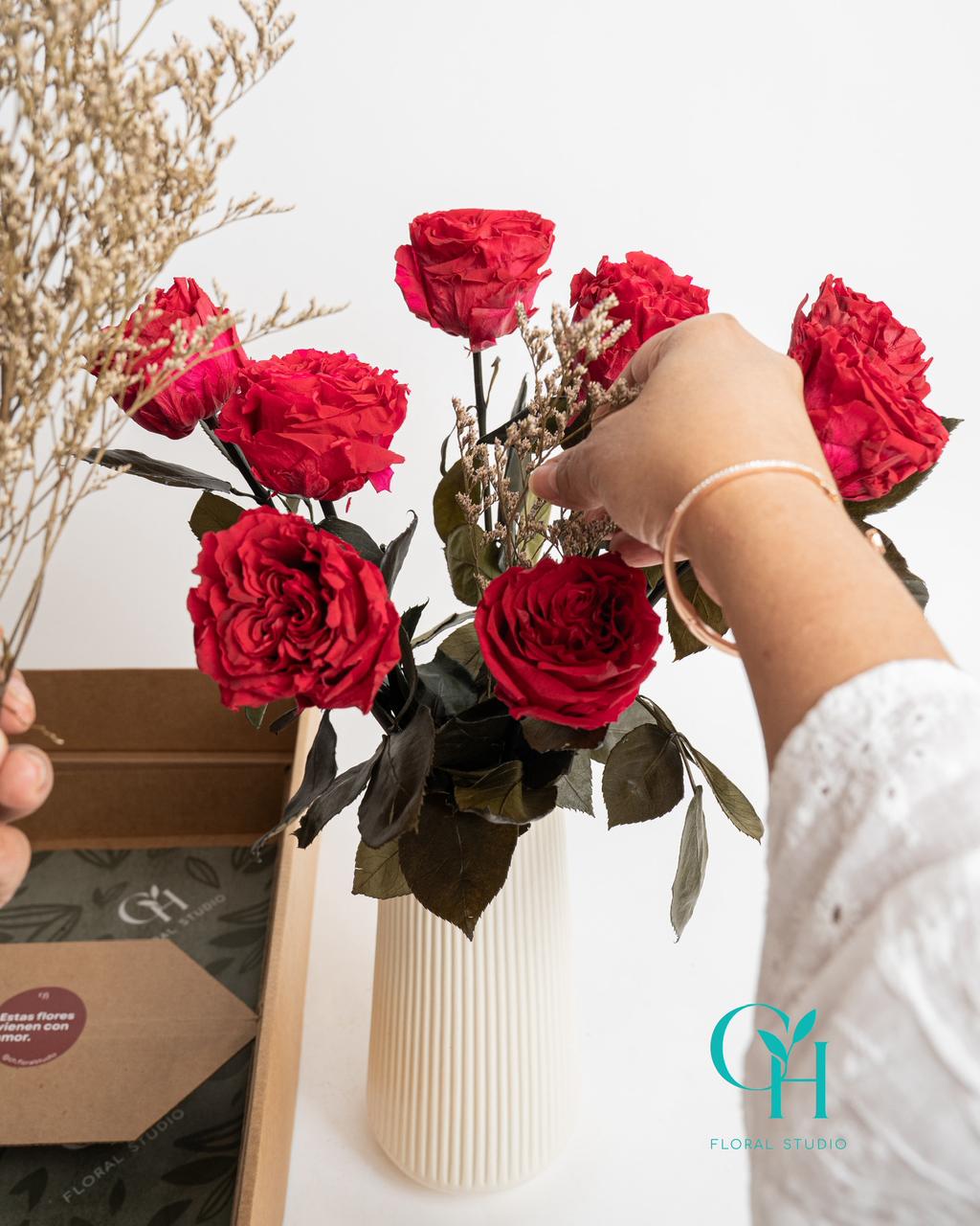 Caja de Flores para Mamá