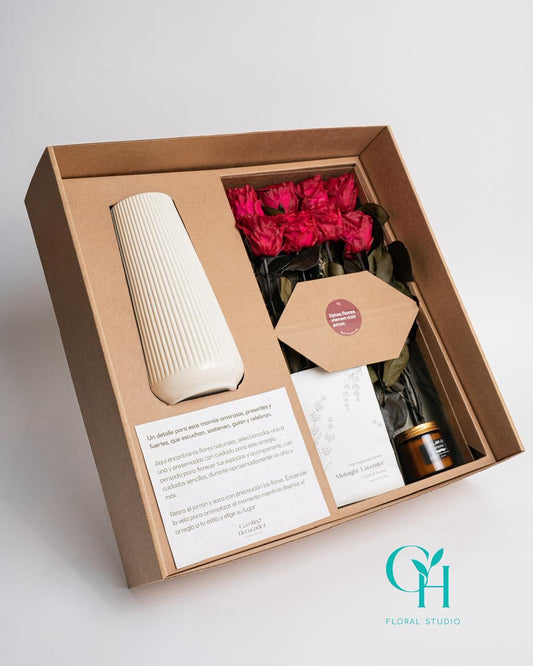 Caja de Flores para Mamá