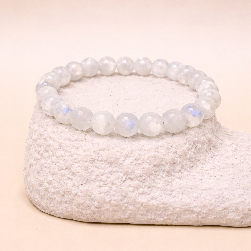 Pulsera de Piedra de Luna 8mm