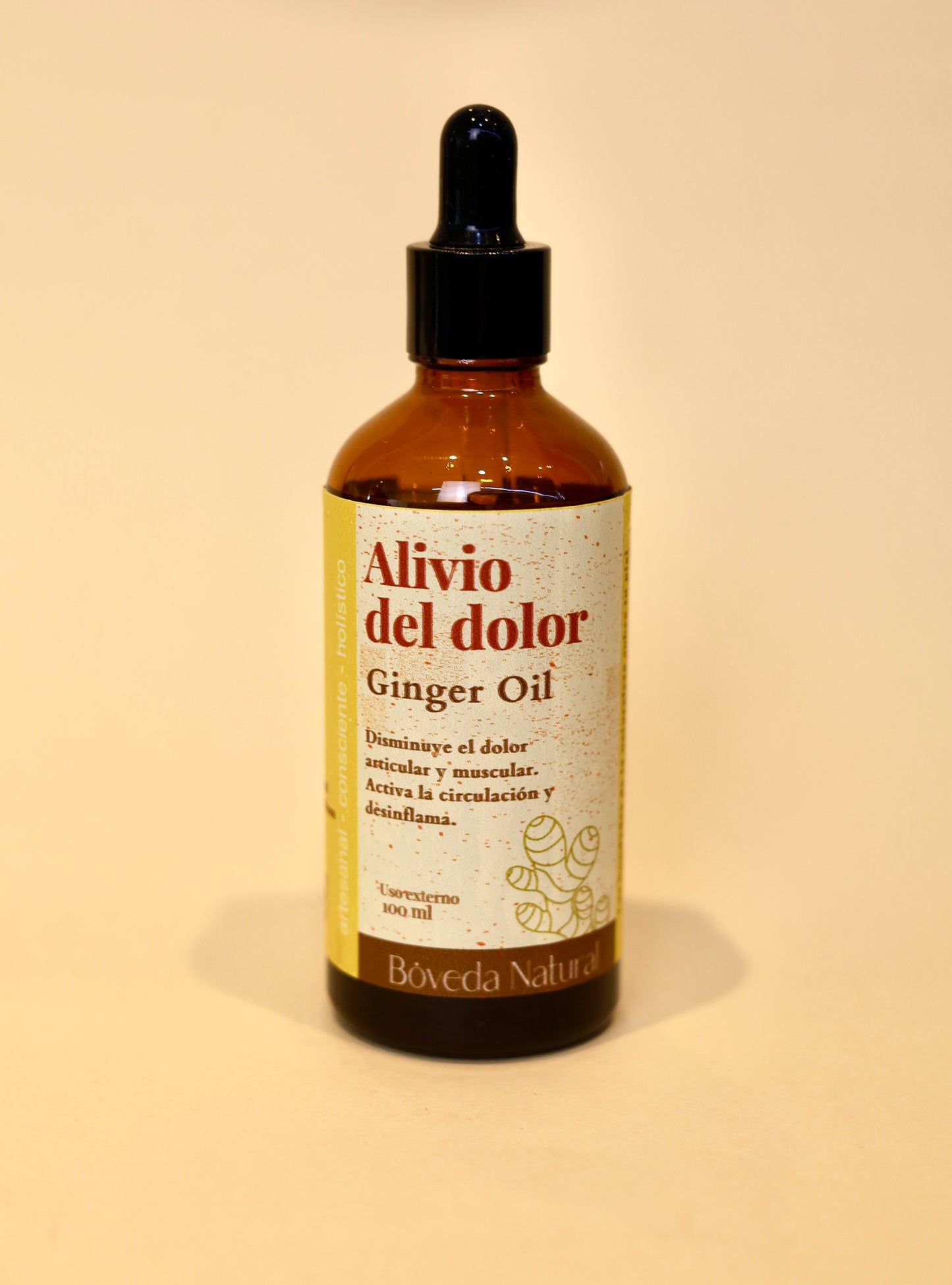 Aceite de Jengibre– Alivio Muscular & Articular 100ml
