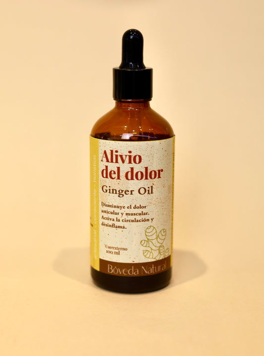 Aceite de Jengibre– Alivio Muscular & Articular 100ml