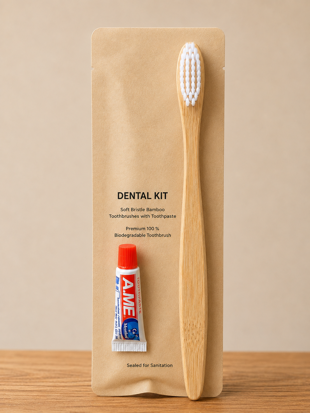 Kit Dental (cepillo de bambú + pasta dental orgánica)