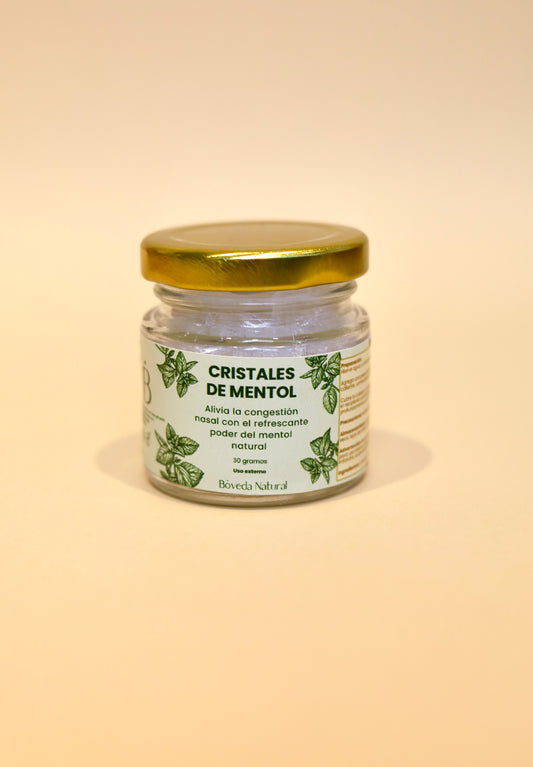 Cristales de Mentol 30 Gramos