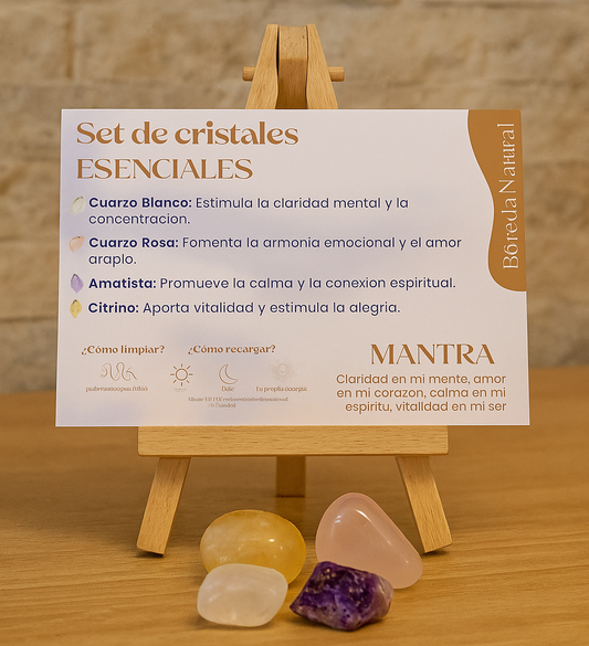 Set de Cristales Esenciales