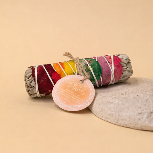 Salvia 7 Chakras (con pétalos de rosa)