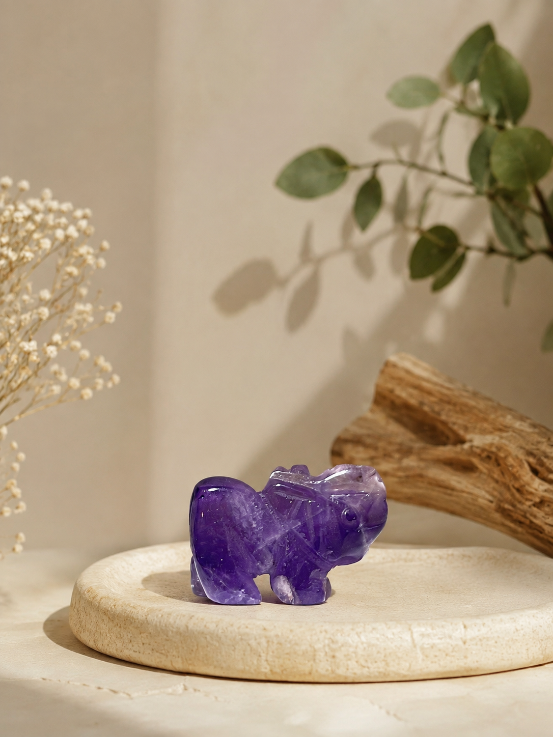 Elefantes de cristales