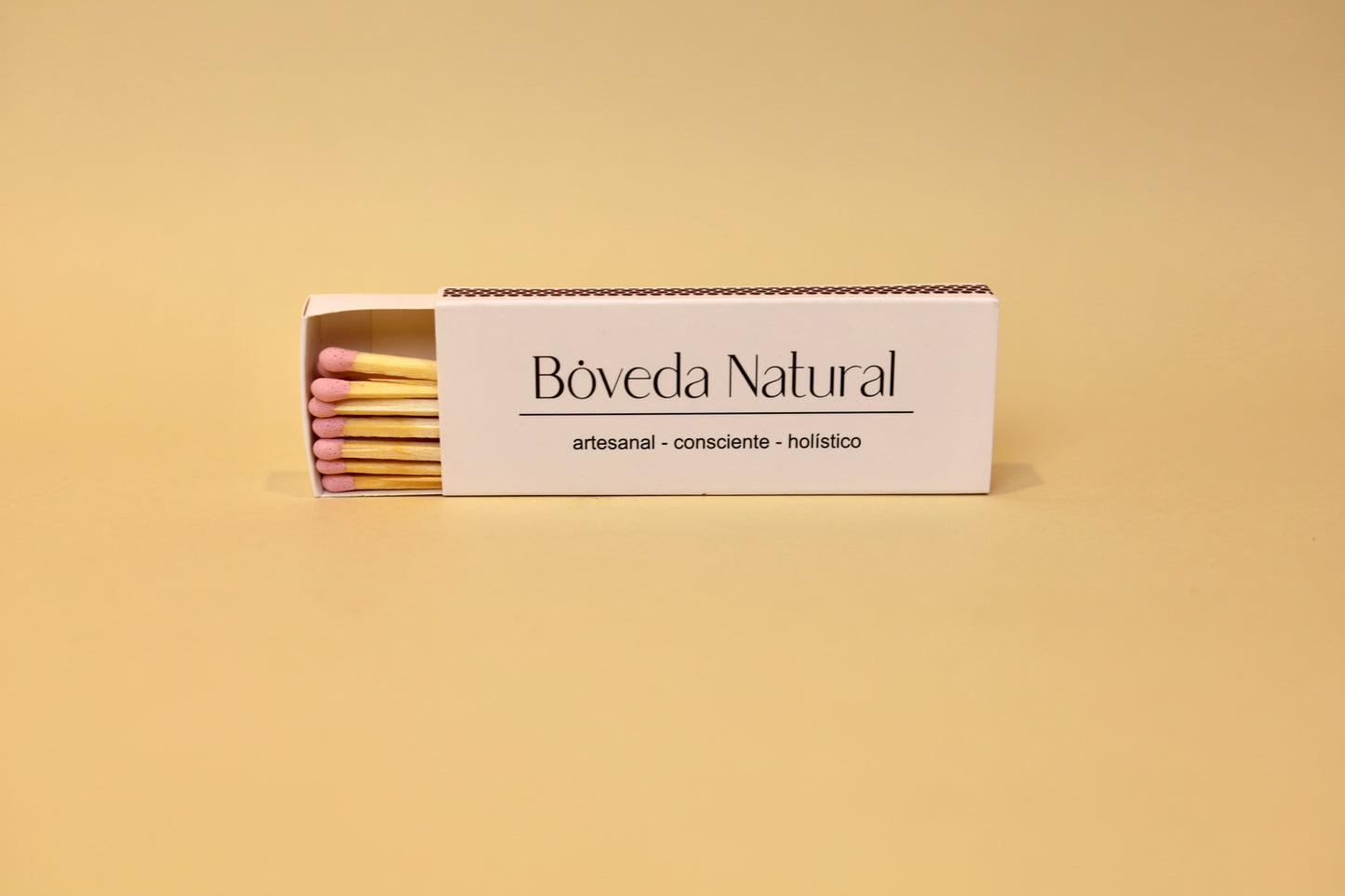 Fósforos “Enciende la magia” – Bóveda Natural