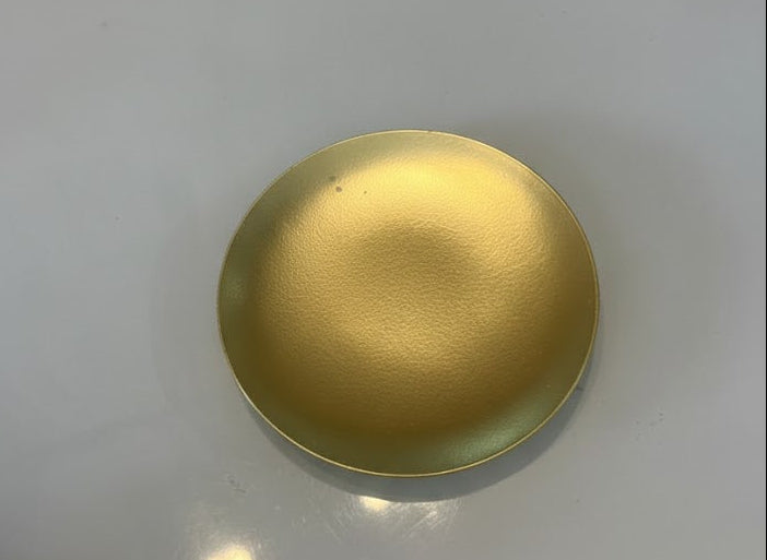 Base de sahumerio dorada