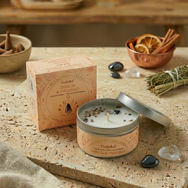 Vela Energía y Vitalidad – Hematita