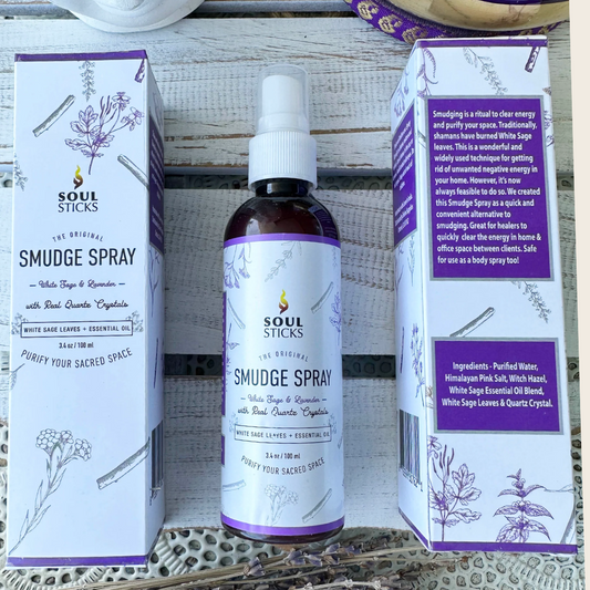 BRUMAS PARA  LIMPIEZA ENERGÉTICA Salvia Blanca con canela
